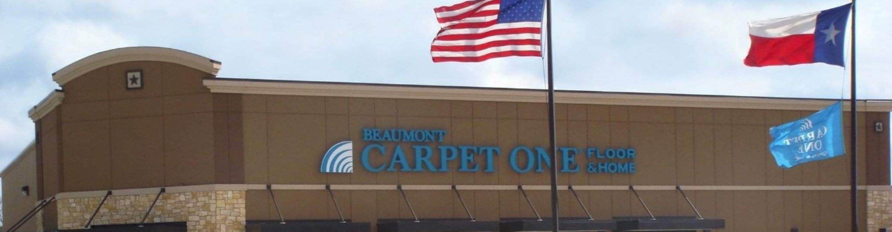 Beaumont Carpet One Storefront In Beaumont TX